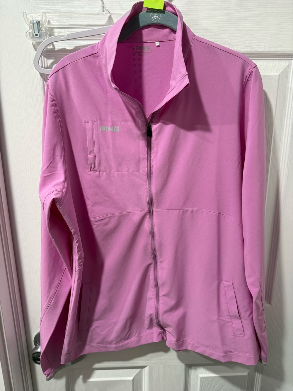 PING Women's Pink Full-Zip Utility Jacket